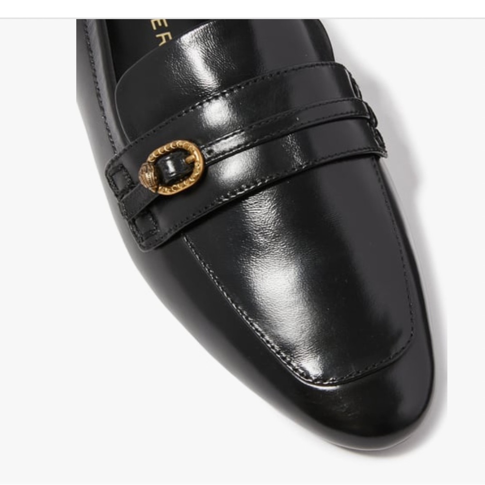 Kurt Geiger Black Mayfair Slim Loafers